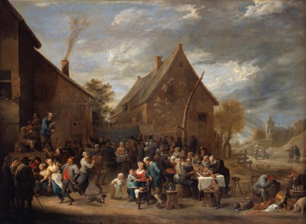 Peasant Wedding, 1650. Creator: David Teniers II.