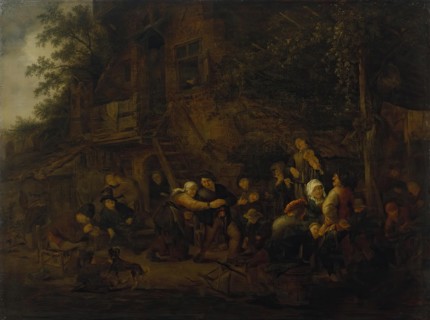 Rural Feast, 1640. Creator: Adriaen van Ostade.