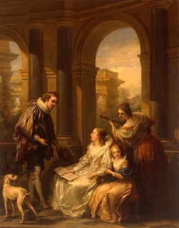 Spanish Concert, (Spanish conversation), 1754. Creator: Carle van Loo.