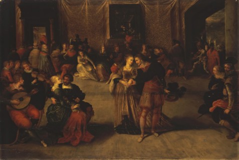 The Ball, 1610. Creator: Frans Francken II.