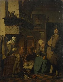 Genre Scene, 1712. Creator: Jan Josef Horemans I.