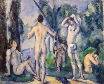Bathers, 1890. Creator: Paul Cezanne.
