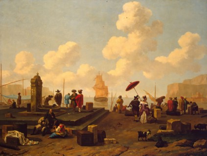 A Strand of the Sea, 1662. Creator: Abraham Jansz Begeyn.