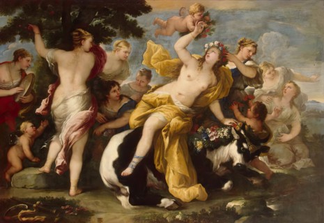 Rape of Europa, 1675. Creator: Luca Giordano.