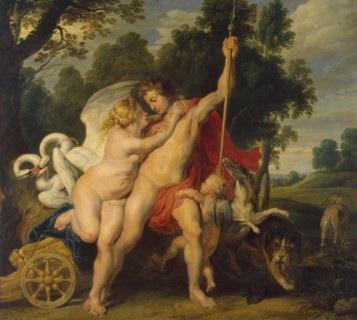 Venus and Adonis (Rubens, 1614), 1610. Creator: Peter Paul Rubens.