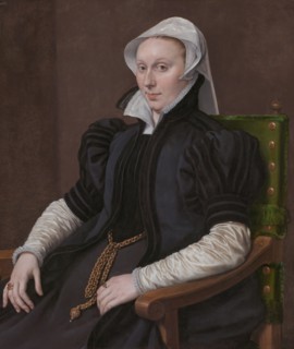 Portrait of Anne Fernely, pendant to Sir Thomas Gresham, 1563. Creator: Antonis Mor.