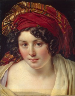Head of a Woman in a Turban, 1820. Creator: Girodet de Roucy-Trioson.