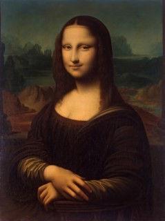 Portrait of Gioconda (copy), 1550. Creator: Anon.
