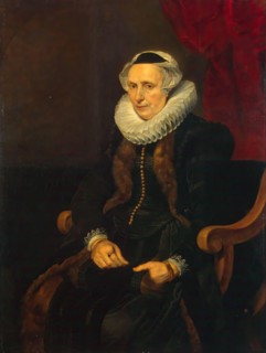 Portrait of an Old Lady Sitting in an Arm-Chair, 1630. Creator: Cornelis de Vos.