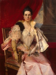 Portrait of Princess Z. N. Yusupova, 1894. Creator: Francois Flameng.