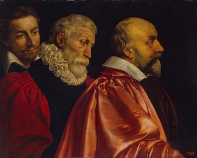 Group Portrait of Three Members of the Paris Council (fragment of the lost painting), 1616. Creator: Frans Pourbus the Younger.
