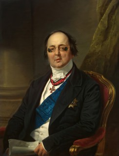 Portrait of Count Alexander Kushelev-Bezborodko, 1850. Creator: Franz Kruger.