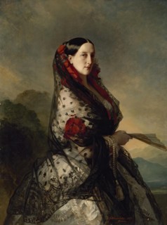 Portrait of Grand Duchess Maria Nikolayevna, 1857. Creator: Franz Xaver Winterhalter.
