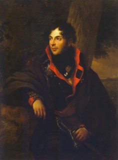 Portrait of Nikolai M. Kamensky, 1850. Creator: Friedrich Georg Weitsch.