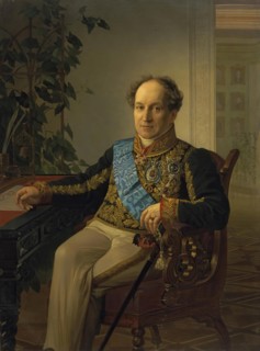 Portrait of Prince A.N. Golitsyn ( the fragmented copy of the portrait by K.P. Bryullov), 1871. Creator: Georg von Bothmann.