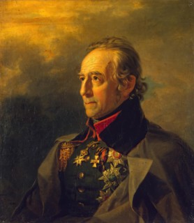 Portrait of Pyotr K. Suchtelen (1751-1836) (1st), 1820. Creator: George Dawe.