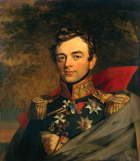 Portrait of Ivan F. Paskevich (1782-1856) (replica of the 1823 portrait), 1824. Creator: George Dawe.