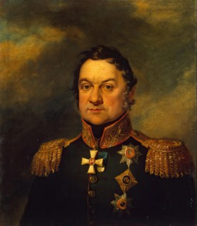 Portrait of Dmitry S. Dokhturov (1756/59-1816), 1819. Creators: George Dawe, Workshop of George Dawe.