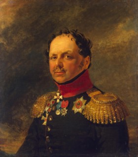 Portrait of Ilya I. Alexeyev (1772-1830), 1825. Creators: George Dawe, Workshop of George Dawe.