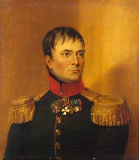 Portrait of Ivan I. Palitsyn (1763-1814), 1822. Creator: Workshop of George Dawe.