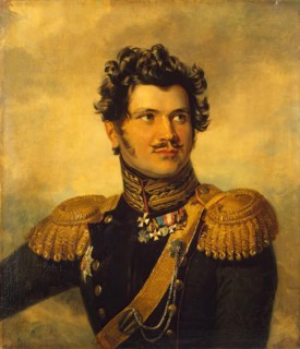 Portrait of Ivan O. Sukhozanet (1788-1861), 1822. Creator: Workshop of George Dawe.