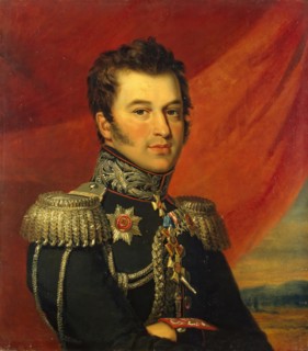 Portrait of Paisy S. Kaisarov (1783-1844), 1822. Creator: Workshop of George Dawe.