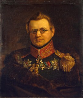 Portrait of Stanislav S. Pototsky (1787-1831), 1822. Creator: Workshop of George Dawe.
