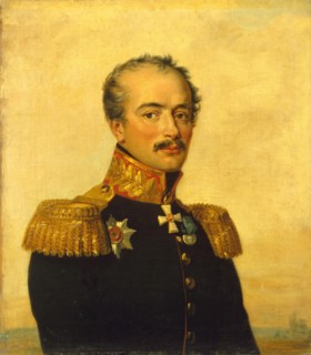 Portrait of Ivan M. Vadbolsky (1781-1861), 1823. Creator: Workshop of George Dawe.