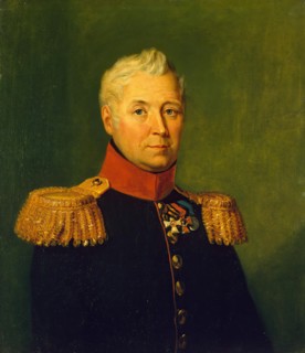 Portrait of Andrey T. Maslov (1770-1828), 1824. Creator: Workshop of George Dawe.