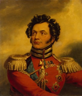 Portrait of Fyodor P. Uvarov (1769-1824) (the artist's replica ?), 1824. Creator: Workshop of George Dawe.