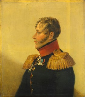 Portrait of Yegor A. Akhte (1772-1826), 1828. Creator: Workshop of George Dawe.