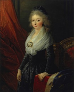 Portrait of Maria Theresia Charlotte of Bourbon, 1778. Creator: Heinrich Friedrich Füger.