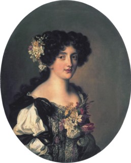 Portrait of Hortense Mancini (?), 1665. Creator: Jacob Ferdinand Voet.