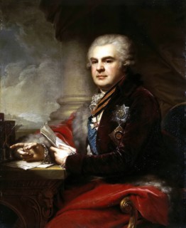 Portrait of Alexander Samoilov, 1794. Creator: Johann Baptist Lampi I.