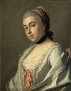Portrait of Countess A.M. Vorontsova, 1759. Creator: Pietro Rotari.