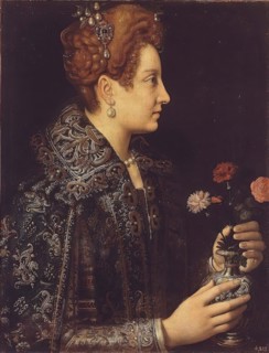 Portrait of a Young Woman in Profile, 1580. Creator: Sofonisba Anguissola.