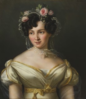 Portrait of Princess Anna Nikolayevna, 1825. Creator: Sophie Chéradame.
