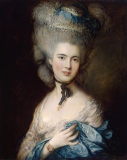 Portrait of a Lady in Blue, 1780. Creator: Thomas Gainsborough.