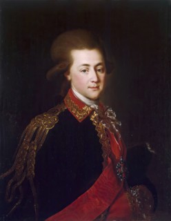 Portrait of Alexander Lanskoi, 1775. Creator: Unknown.