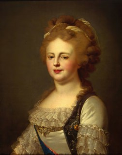 Portrait of Empress Maria Fiodorovna, (copy), 1798. Creator: Unknown.