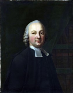 Portrait of Pastor A.F. Byushing, 1750. Creator: Vigilius Erichsen.