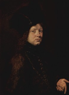 Portrait of a Young Man in a Fur Hat, 1660. Creator: Christoph Paudiss.