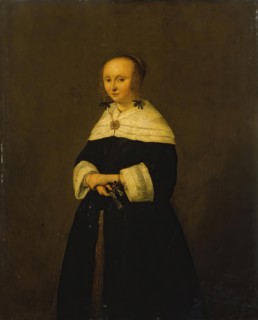 Portrait of a Woman, 1651. Creator: Adriaen van Ostade.