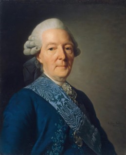 Portrait of Ivan Ivanovich Betskoi, 1777. Creator: Alexander Roslin.