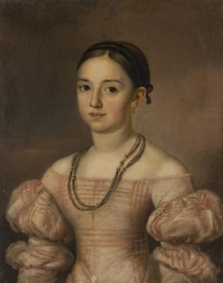 Portrait of an Adolescent Girl, 1835. Creator: Unknown.