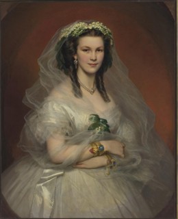Portrait of an Unknown Young Lady as a Bride, 1859. Creator: Unknown.