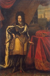 Portrait of Karl XI, King of Sweden, 1705. Creator: Unknown.