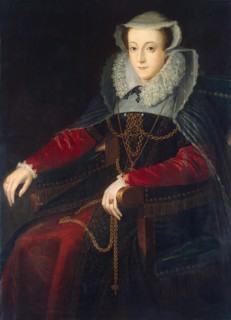 Portrait of Mary Stuart, Queen of Scots, 1550. Creator: Unknown.
