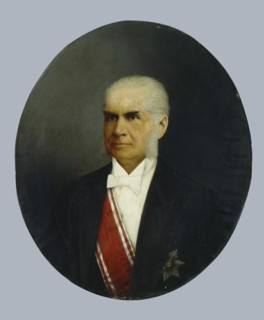 Portrait of Merchant A.G.Eliseev, 1895. Creator: Unknown.