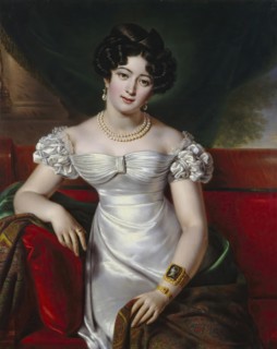 Portrait of Countess Yulia Samoilova, 1825. Creator: Benoît Charles Mitoire.